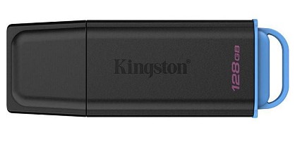 Флеш пам'ять Kingston DataTraveler Exodia 128GB USB 3.2 Gen1 Black-Blue (DTXG2/128GB)