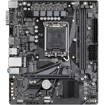 Материнська плата Gigabyte H610M H V3 DDR4 (s1700, Intel H610, PCI-Ex16)