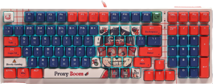 Клавіатура дротова A4Tech Bloody AT98 USB Proxy Boom