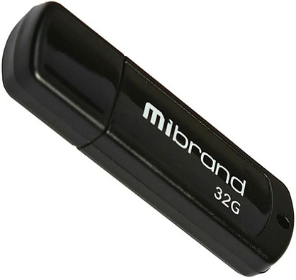 Флешка Mibrand Grizzly 32Gb Black