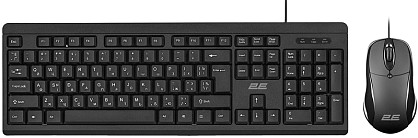 Комплект 2E MK401 (2E-MK401UB) Black USB