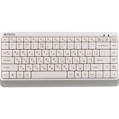 Клавіатура дротова A4Tech FK11 USB (White)