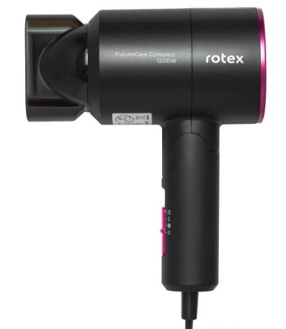 Фен дорожній Rotex RFF126-V FutureCare Compact