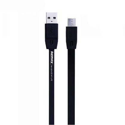 Кабель Remax Full Speed RC-001m MicroUSB 1m Black