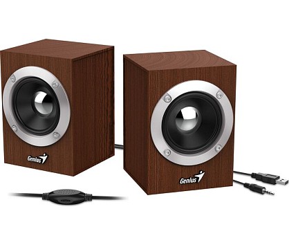 Колонки Genius 2.0 SP-HF280 USB Wood 