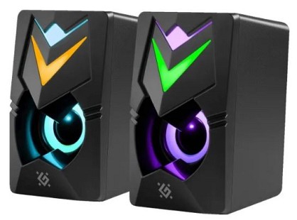Акустична система Defender J4 6W LED USB Black