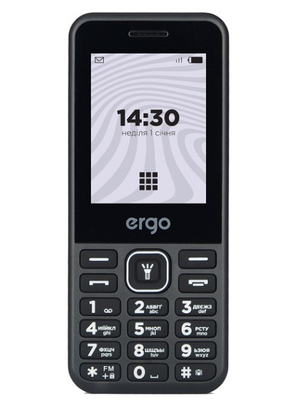 Мобільний телефон Ergo B242 Dual Sim Black