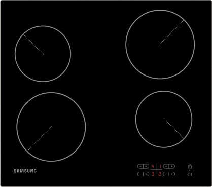 Варильна поверхня Samsung NZ64T3506AK