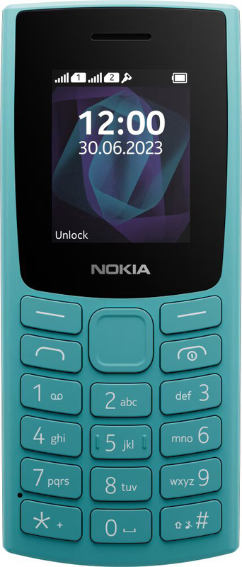 Мобільний телефон Nokia 105 DS 2023 Cyan