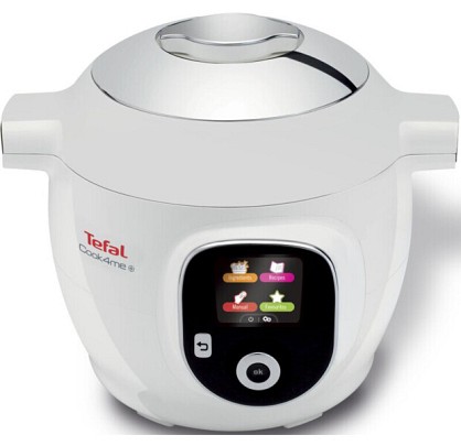 Мультиварка-скороварка Tefal Cook4Me + CY851130 White