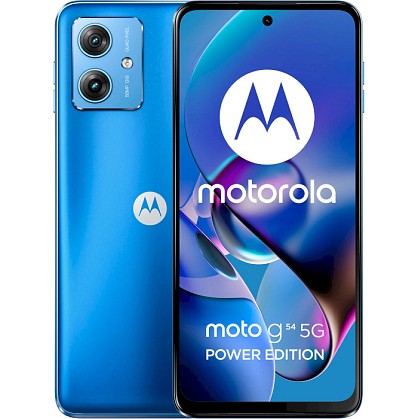 Смартфон Motorola Moto G54 12/256GB Dual Sim Pearl Blue (PB0W0007RS)