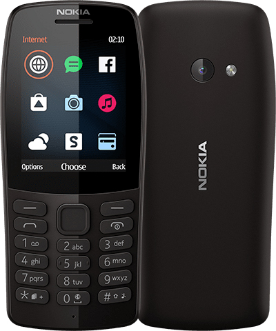 Мобільний телефон Nokia 210 Dual Sim Black