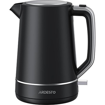 Електрочайник  Ardesto 1.7л, Otter, пластик, чорний матовий EKL-450B