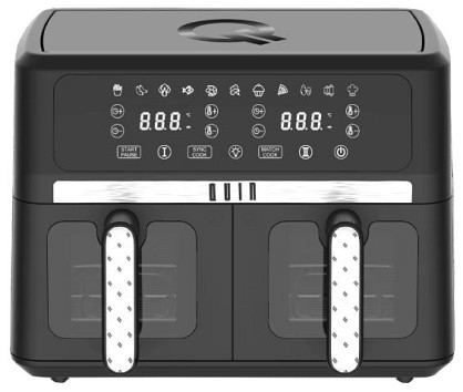 Мультипіч QUIN Air Fryer Dual Zone YJ-1102AV