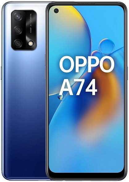 Смартфон Oppo A74 4/128GB Midnight Blue