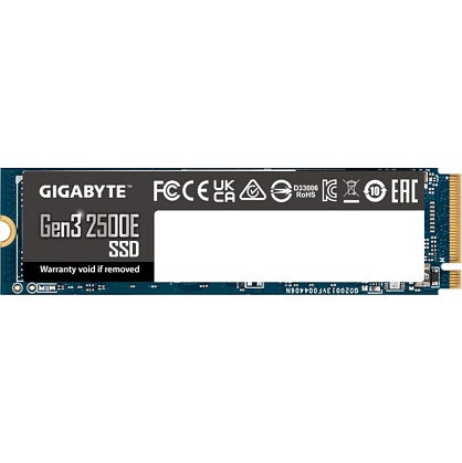 SSD диск Gigabyte Gen3 2500E 500GB M.2 NVMe PCIe 3.0 x4 3D NAND (QLC) (G325E500G)