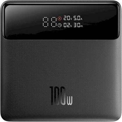 Зовнішній акумулятор (Power Bank) Baseus Blade 20000mAh 100W HD Edition Black (PPBL000301)