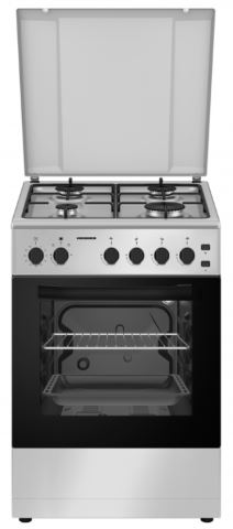 Плита газова Heinner HFSC-S50LITGSL