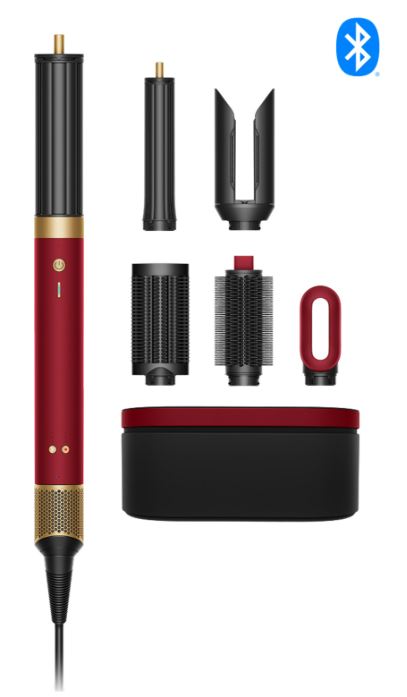 Стайлер Dyson Airwrap Co-anda2x Multi Hair Styler Straight+Wavy Red Velvet/Gold (176955-01)