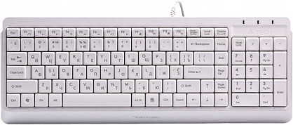 Клавіатура дротова A4Tech Fstyler FK15 White USB
