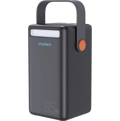УМБ (Power Bank) Choetech B664 50000 mAh USB-C 65W (PD+QC 3.0) Black