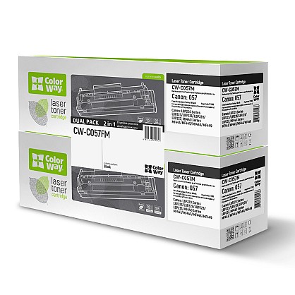 Картридж ColorWay (CW-C057FM) для Canon LBP223dw/226dw/228x/MF443dw/445dw/446x/449x (Canon 057) Dual Pack TT