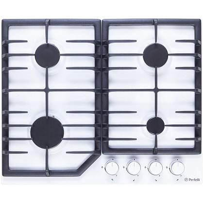 Варильна поверхня газова Perfelli HGM 61494 WH біла