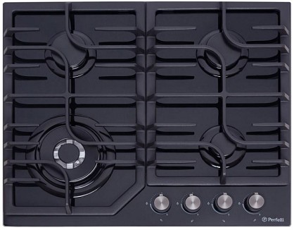Поверхня газова на склі Perfelli HGG 61664 BL
