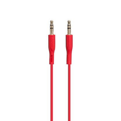 Кабель Borofone BL1 Audiolink mini-jack 3.5 мм 1м Red (BL1R1)
