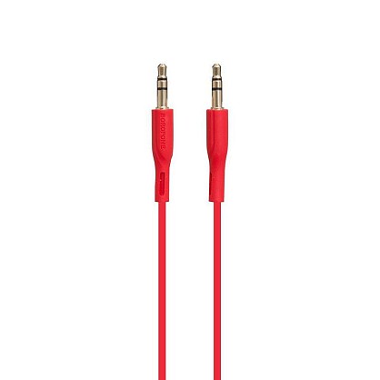 Кабель Borofone BL1 Audiolink mini-jack 3.5 мм 1м Red (BL1R1)